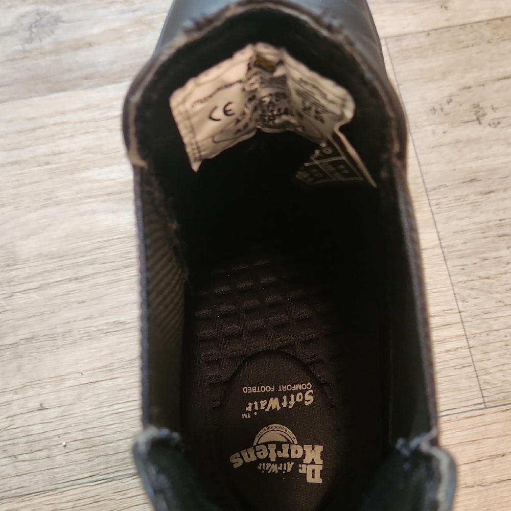 Doc Martens 2976 Slip Resistant | Black Leather Chelsea Boots Size | 11 US M - Picture 4 of 8